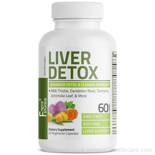 liver detox Supports Health Liver capsules Milk Thistle
